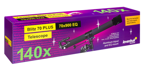 Телескоп Levenhuk Blitz 70 PLUS