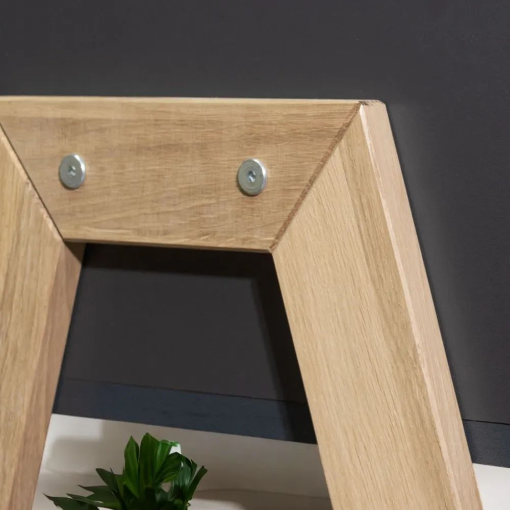 Тумба прикроватная 44х48х55, Мунк, в спальню и прихожую, с ножками из дуба, с ящиком, черный, Dipriz