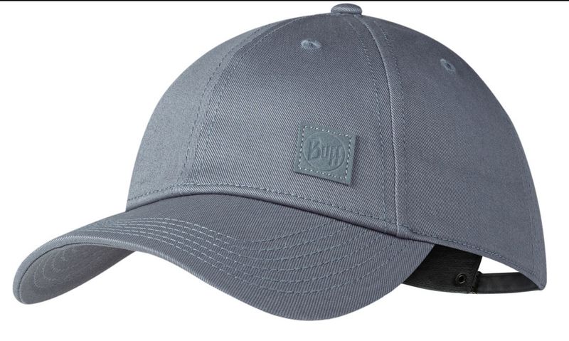 Кепка Buff Essential Baseball Cap Solid Ash Фото 1
