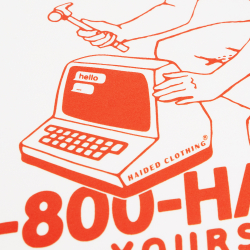 Футболка HAIDED OFFLINE DAY Ecru