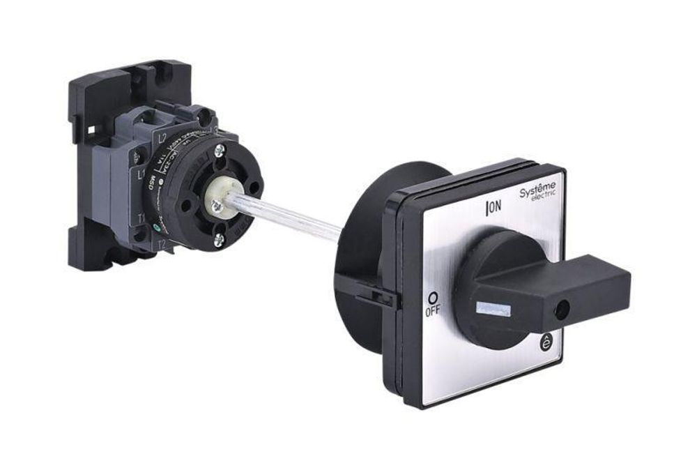 Выключатель-разъединитель 4п 20А IP20 с черн. выносн. рукоят. на дин-рейке/плате SE MSD20440B Выключатель-разъединитель 4п 20А IP20 с черн. выносн. рукоят. на дин-рейке/плате SE MSD20440B