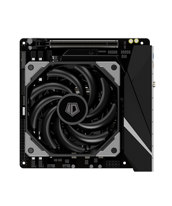 ID-COOLING IS-50X V3 LGA1700/1200/115X/AM5/AM4 низкопрофильный высота 56mm (27шт/кор, TDP 130W, PWM, 5 тепл.трубки прямого контакта, FAN 120mm, черный) BOX