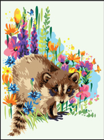 "Тот кто любит цветы"-10523 W канва с рисунком