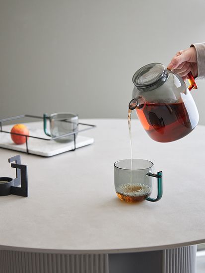 Набор из чайника и двух чашек misty, 1,5 л