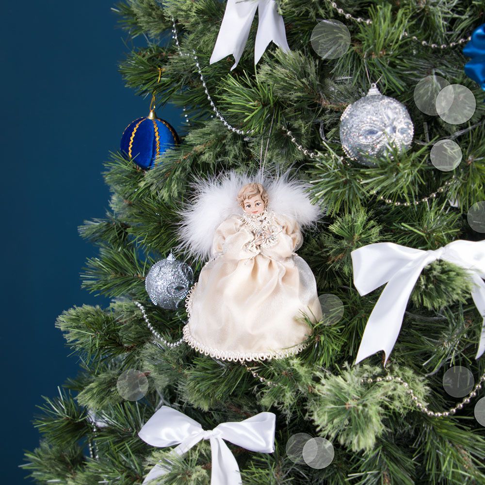 Елочное украшение Ангел Мерри Золото