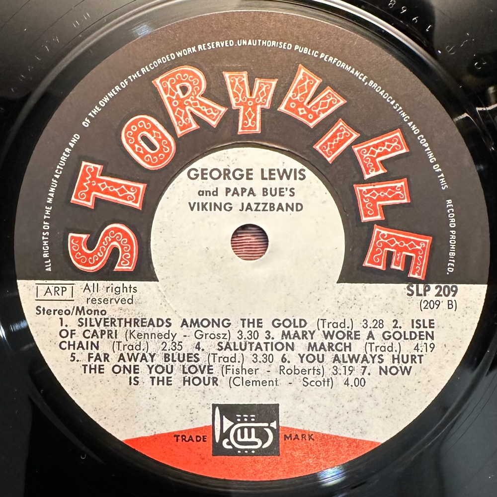 George Lewis And Papa Bue's Viking Jazzband (США)