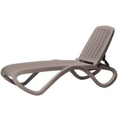 Шезлонг Tropico коричневый