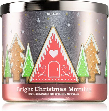 Bath & Body Works Bright Christmas Morning - ароматическая свеча II. /   411  g  / GTIN 667557468495