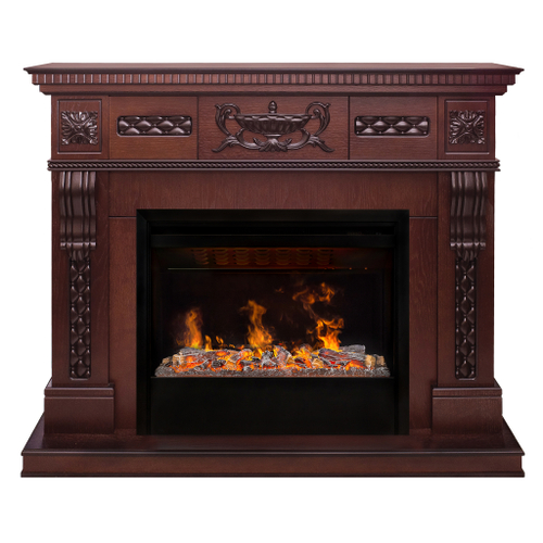 Каминокомплект Real Flame Corsica Lux 25,5/26 AO с очагом 3D Helios 26 SBG