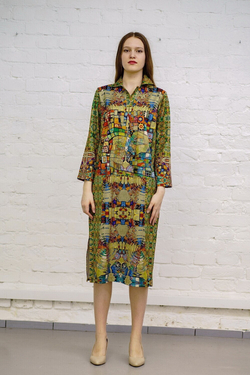 Платье "Витраж", по мотивам живописи Тани МакКабе