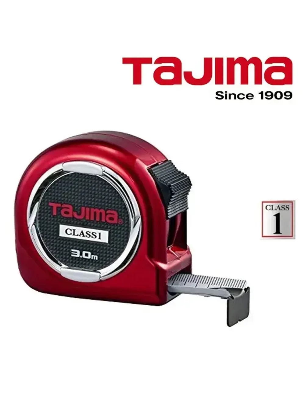 Рулетка TAJIMA HI LOCK Class1 (H1630MW) 3м/16мм (1-й класс точности)