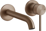 Смеситель Gessi316, однорычажный, на 1 выход, встраиваемый, ⌀65хh114 мм, внешняя часть, цвет Copper Brushed PVD