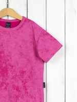 Футболка фуксия "варёнка"