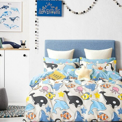 Сатин-твил "Детство" принт №3 | ш.235 см | 115 г/м² | хлопок-100%