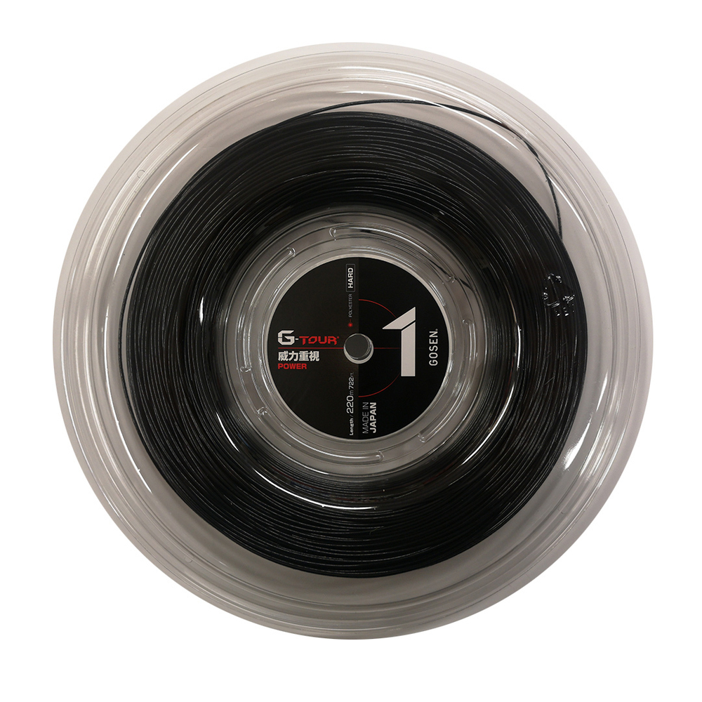 Теннисные струны Gosen G-Tour 1 (220 m) - черный
