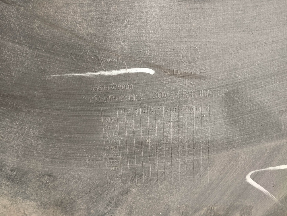 Бампер задний Genesis G70 17-21 Б/У Оригинал 86611G9000