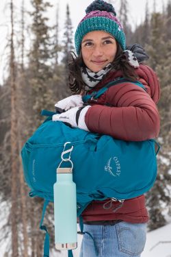 Термобутылка Klean Kanteen NEW Insulated Classic 20oz (592 мл) Blue Tint