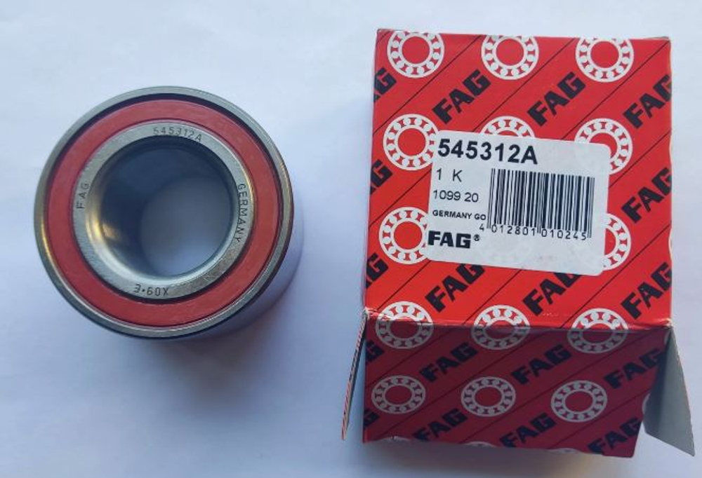 Подшипник ступицы 2108-09 FAG задний 545312