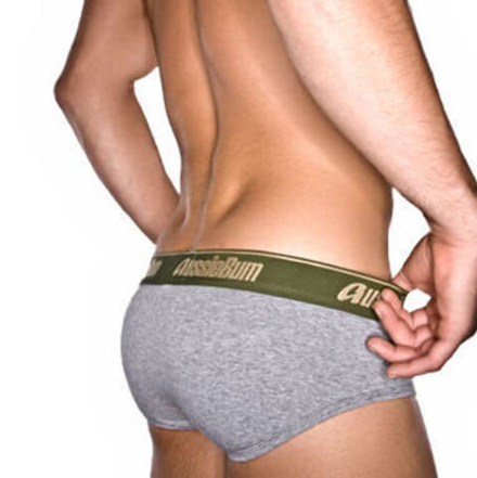 Мужские трусы брифы Aussiebum Cotton Soft Brief Mountain Grey