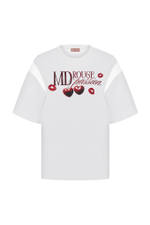 Футболка «MD Rouge» white