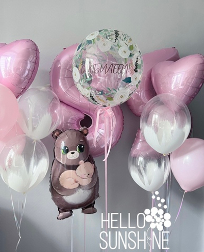 Набор шаров Нежный