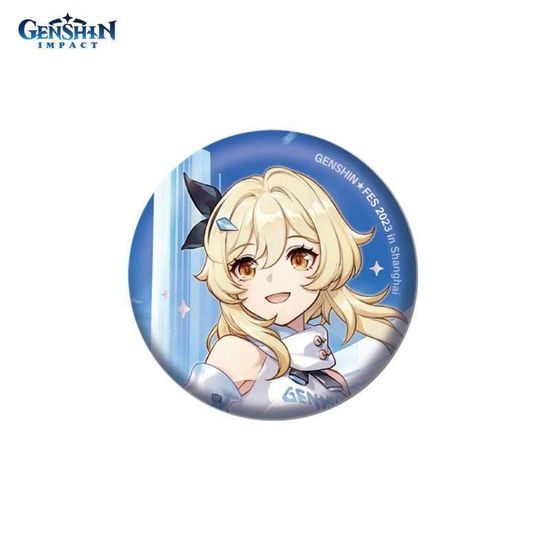 Значок Genshin Fes 2023 Traveler (Lumine) 6976068146322