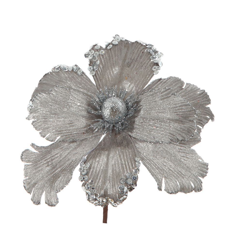 GAEM Цветок искусственный "Магнолия", L22 W22 H20 см, 3в.