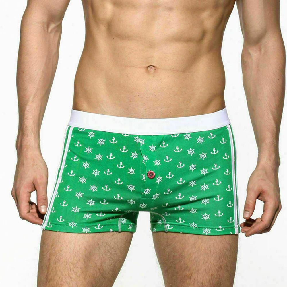 Мужские шорты морские зеленые Superbody Green Shorts