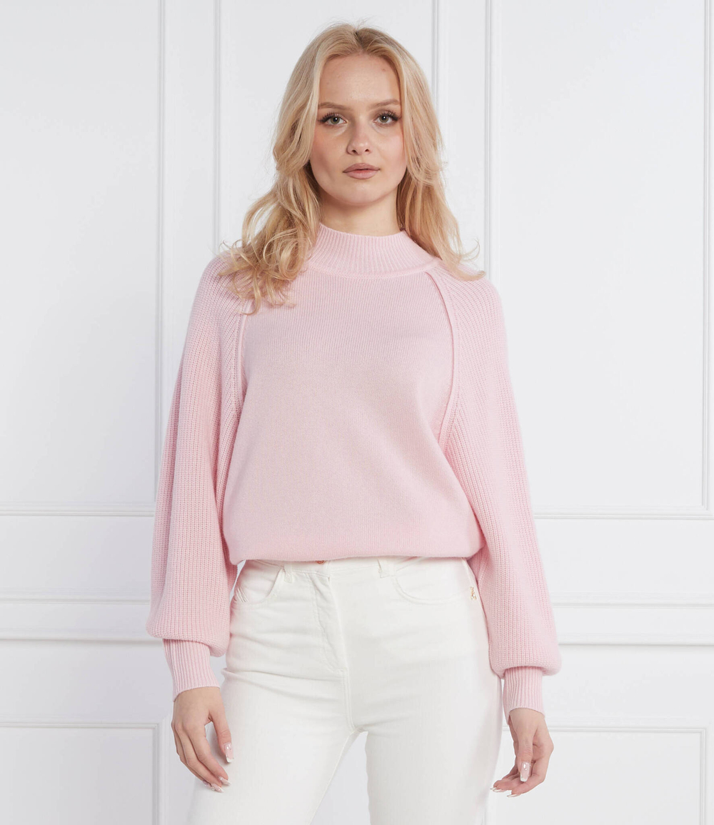 Хлопковый свитер Beatrice B - пудро-розовый(22FA8284CORE)
