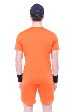 Мужская теннисная футболка Hydrogen Tech Tee - Оранжевый