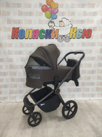 Коляска модульная Rant Flex Soft Therm Shine Brown
