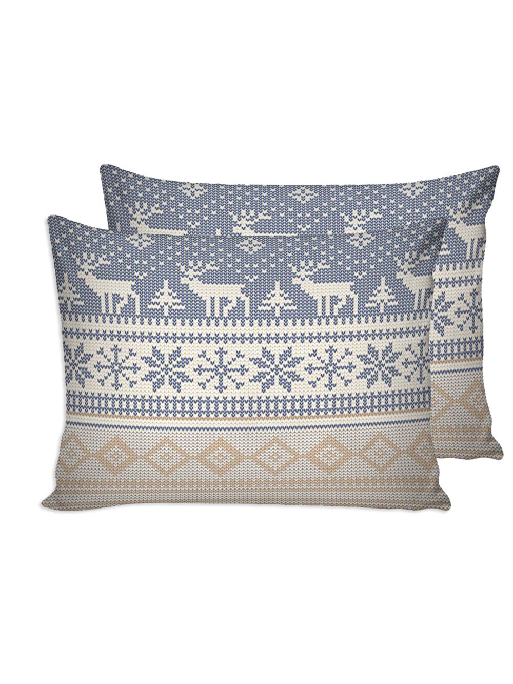 Наволочка комплект 2шт Сказка "Скандинавия" 50х70 см, перкаль