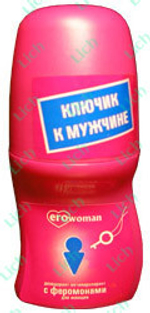 Женский дезодорант-антиперспирант с феромонами EROWOMAN, 50 мл.