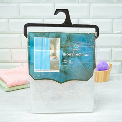 Штора для ванной 180*180см, PEVA