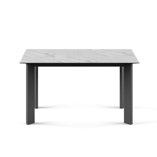 Стол раскладной Track (140+50), керамика белая