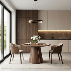 Обеденный стол ROLL WOOD walnut