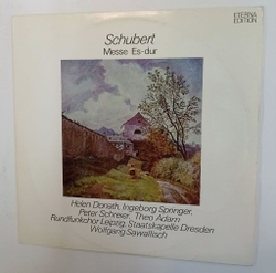 Винтажная виниловая пластинка LP Franz Schubert Ф. Шуберт Messe Es-dur (GDR 1972)