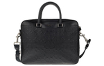 COACH Beckett Leather Portable Crossbody Laptop Bag, Briefcase Large Men"s Black