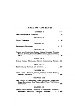 Tapestries. Their origin, history and renaissance | Hunter George Leland