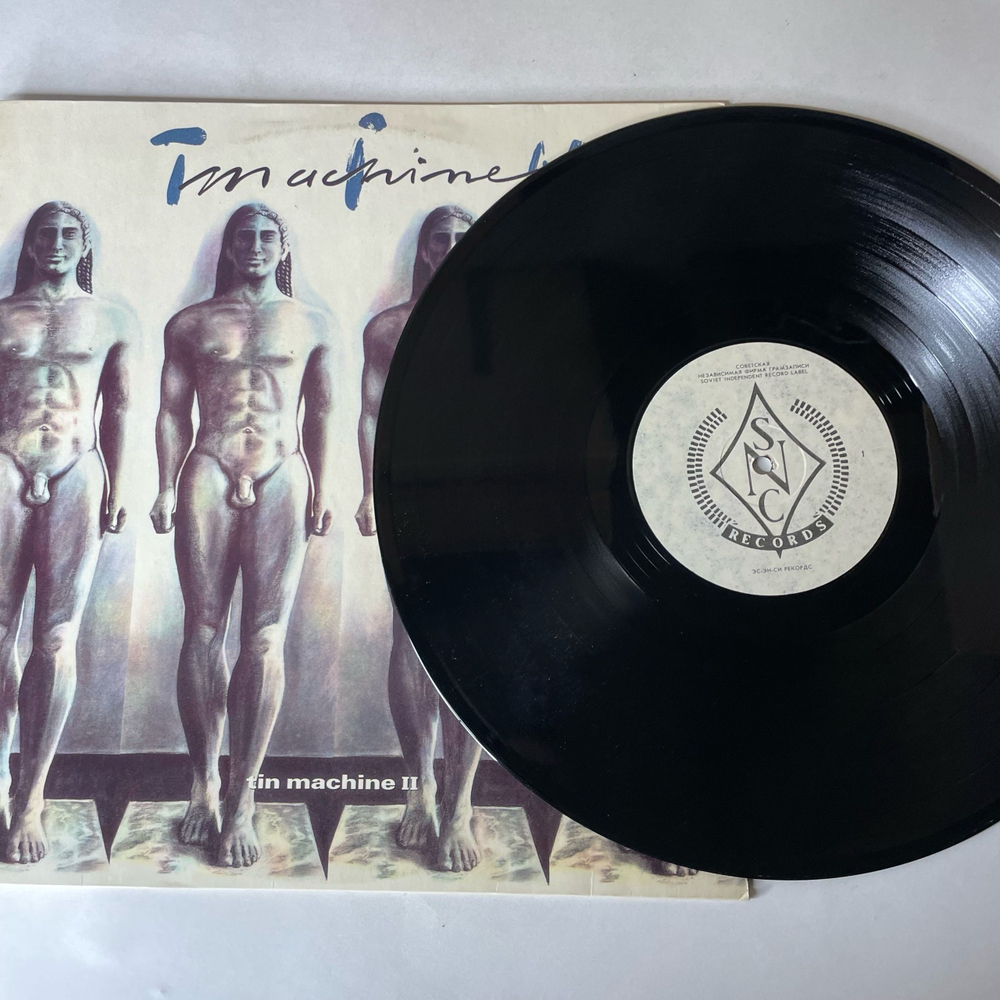 Винтажная виниловая пластинка LP Tin Machine, Tin Machine II (Россия 1992)