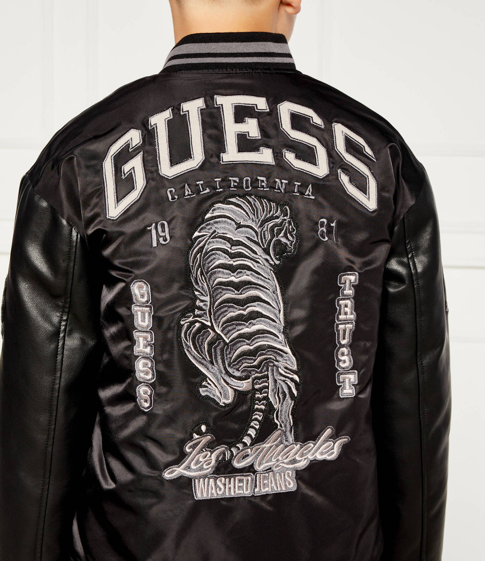 Куртка бомбер Guess - черный(L4YL03 WGB90)