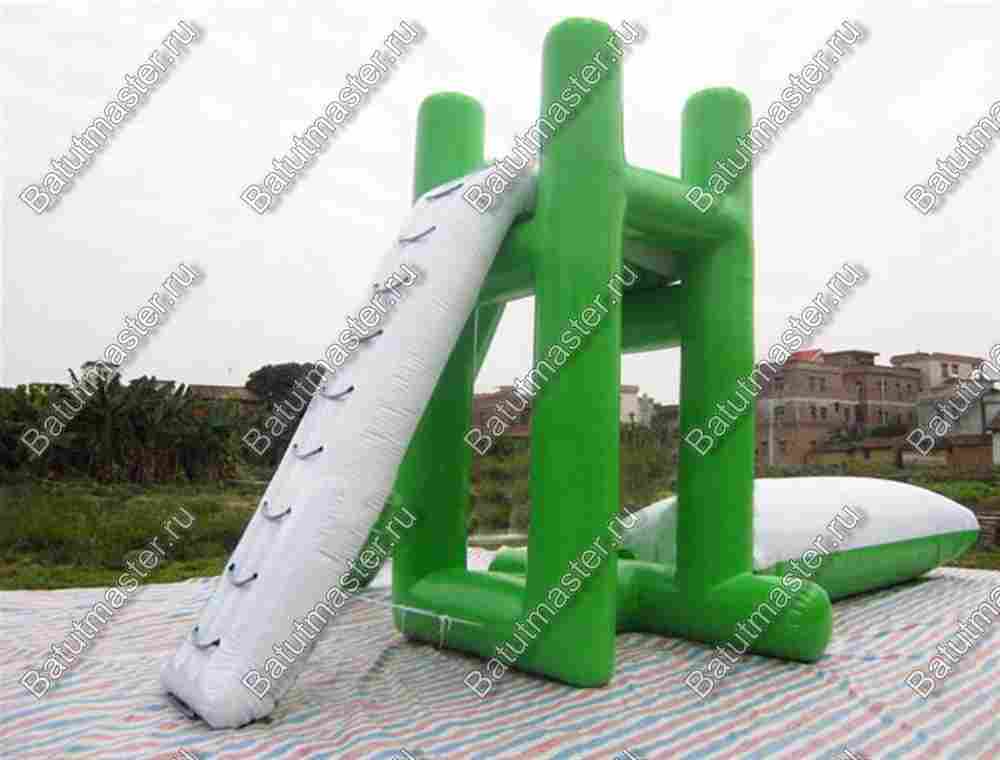 Катапульта Блоб с вышкой «Высотный драйв» 6×3×4 м, блоб 6×2 м