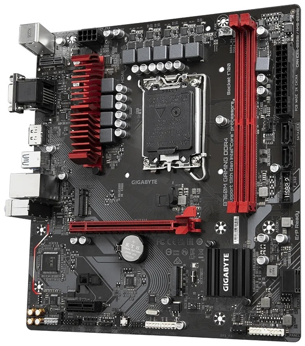Материнская плата GIGABYTE B760M Gaming DDR4