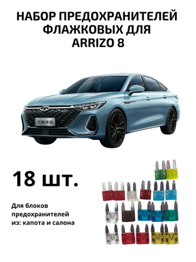 Набор предохранителей для Chery Arrizo 8 флажковый