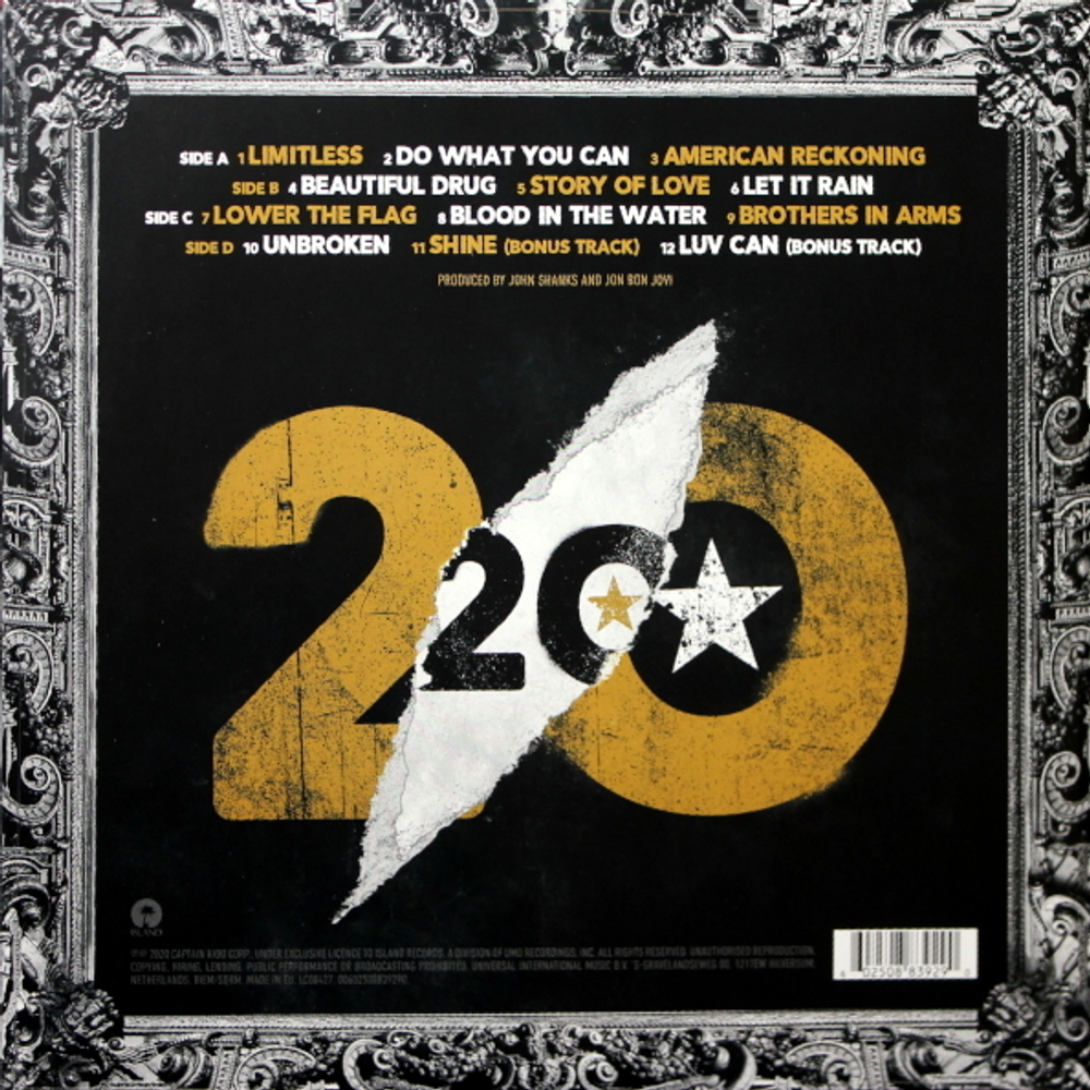 Bon Jovi / 2020 (Coloured Vinyl)(2LP)