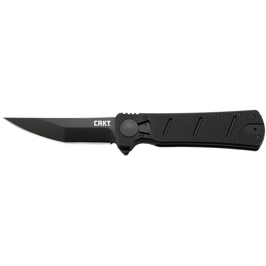 Складной нож CRKT 2920 Goken c клинком из стали 1.4116 Krupp (X50CrMoV15) рукоять G10 / Stainless Steel