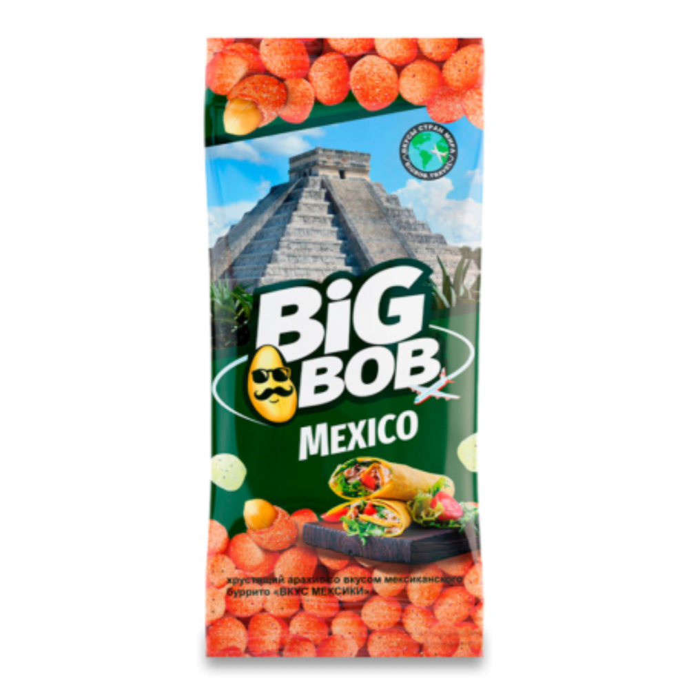 Арахис Big Bob вкус Mexico 50 гр