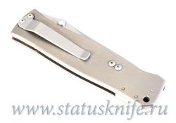 Нож Walter Brend Custom Titanium orange peelфотография - 9