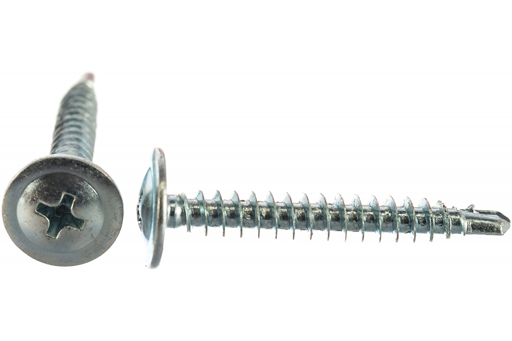 САМОРЕЗЫ СТРОЙБАТ Д/ТОН/ПЛАСТ ОЦ С БУРОМ 4,2Х38 8ШТ 070101