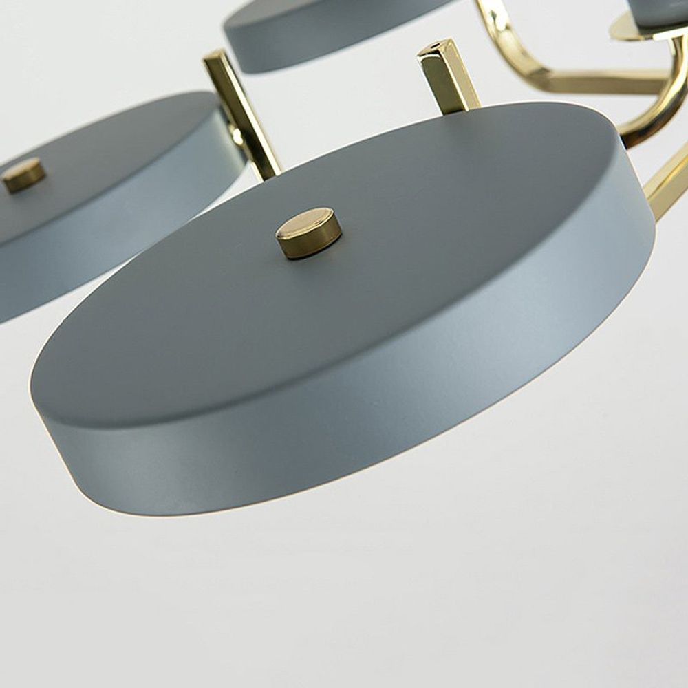 Люстра на штанге TAVIS D78 Gray